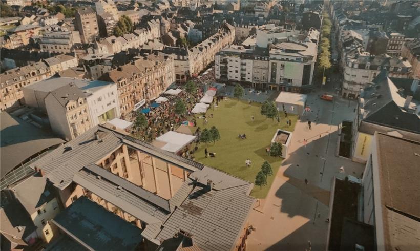 „Activating Brillplatz“: So stellen sich die Studenten einen menschenfreundliche...