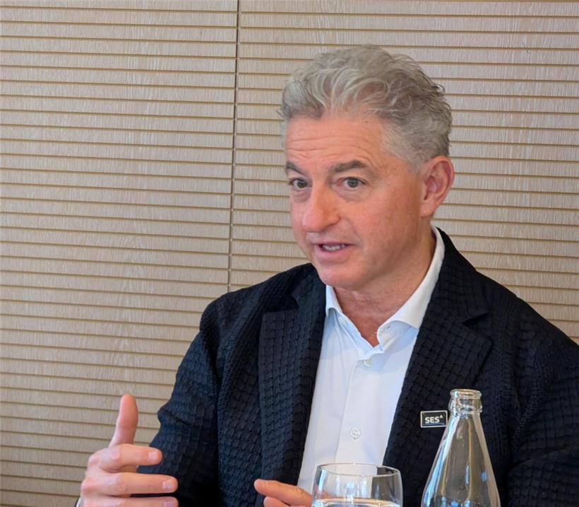 Adel Al-Saleh ist seit einem Jahr Geschäftsführer des Luxemburger Satellitenbetreibers
