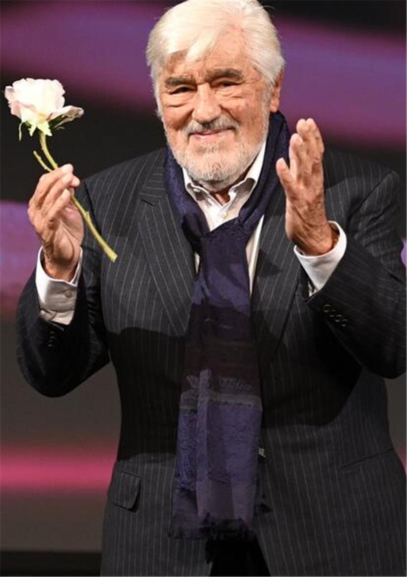 Adorf bei der Verleihung des Herbert Strate Preises in Köln, November 2019, offizielles Eventfoto