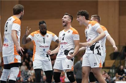 Adri Arapi, Horacio d’Almeida, Armin Kuhberg, Tomas Pavelka (v.l.) und Co. haben sich für ihren Heimauftritt viel vorgenommen
