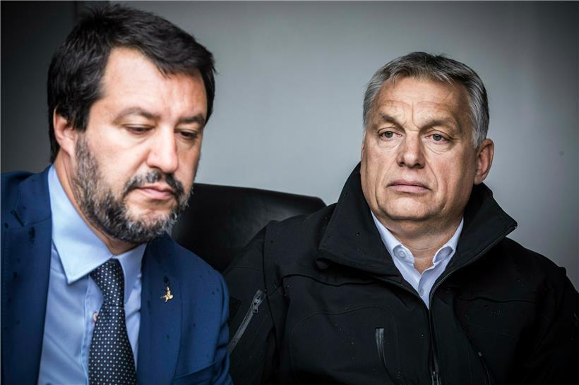 Ärger für Europa: Salvini und Orban wollen gemeinsame Sache machen
