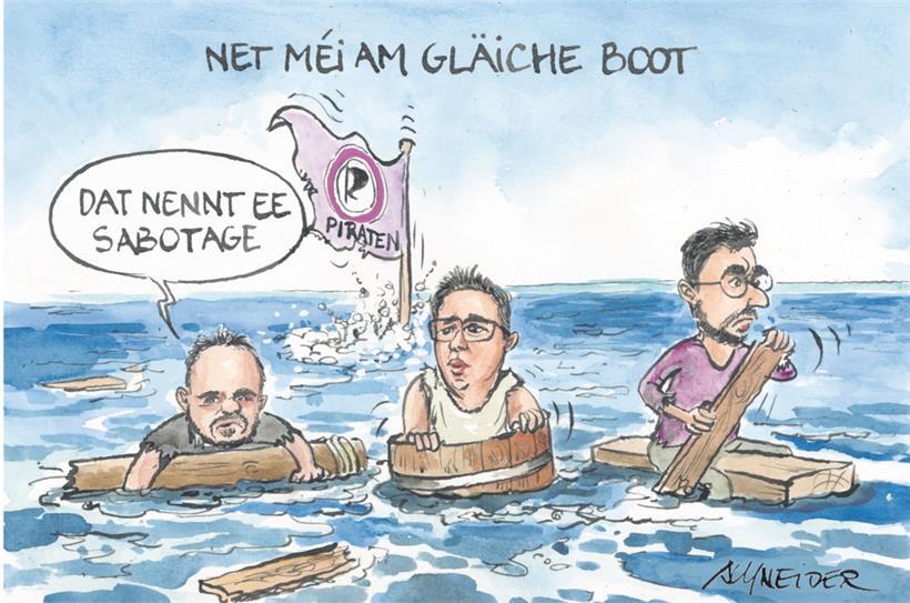 Affäre zerreißt Piratenpartei