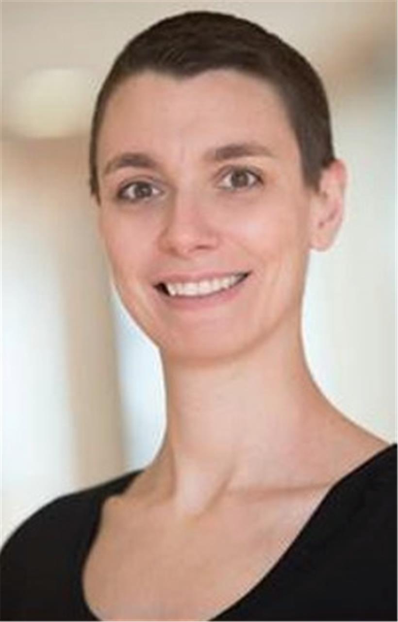 Aktivistin Michèle Dressel
