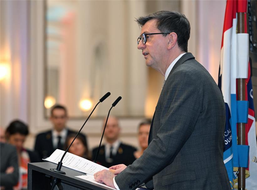 Alain Becker, Präsident des CGDIS-Verwaltungsrats