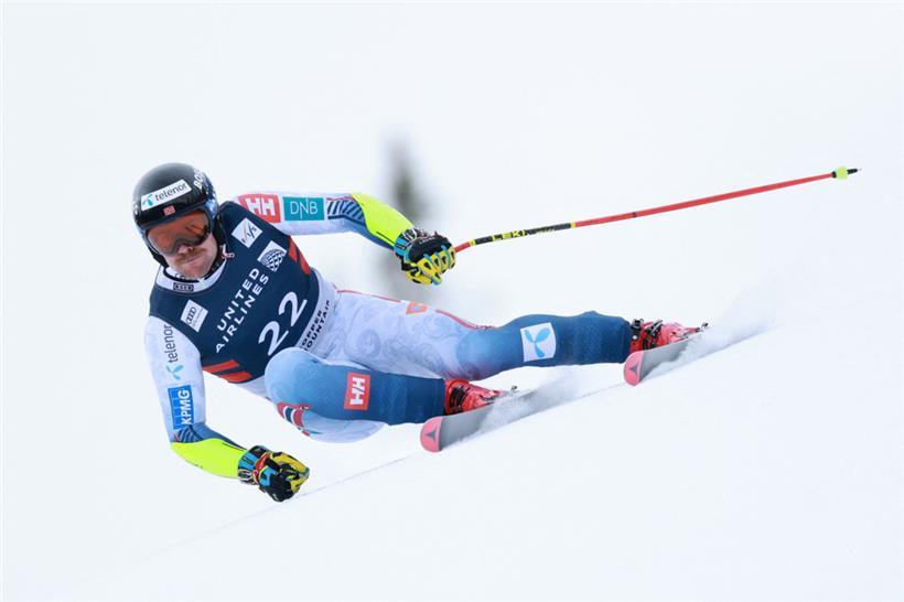  Aleksander Aamodt Kilde ist nach seiner schweren Verletzung wieder zurück auf der Piste
