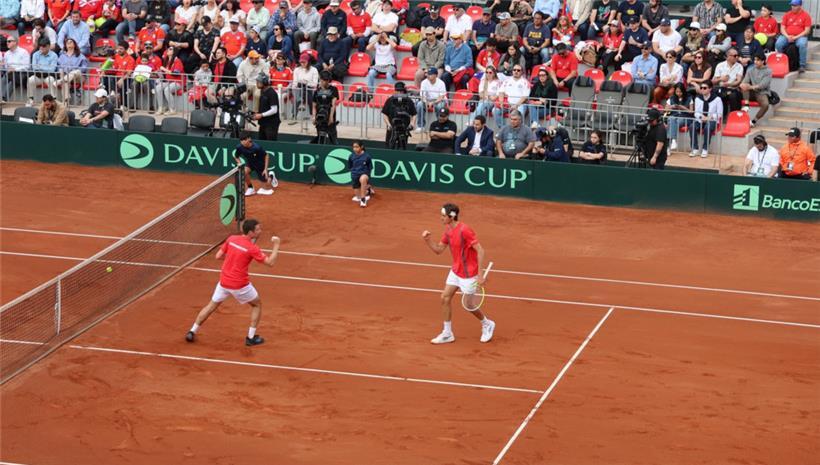 Alex Knaff, Raphael Calzi und Co. verloren in Chile ihr erstes Duell in Weltgruppe I
