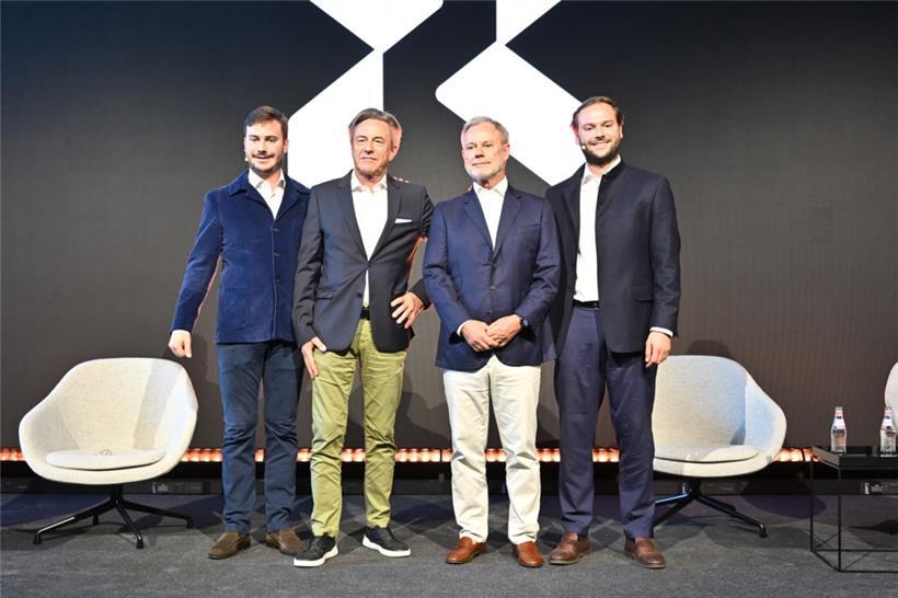 Alex, Paul, Marc und Félix Giorgetti