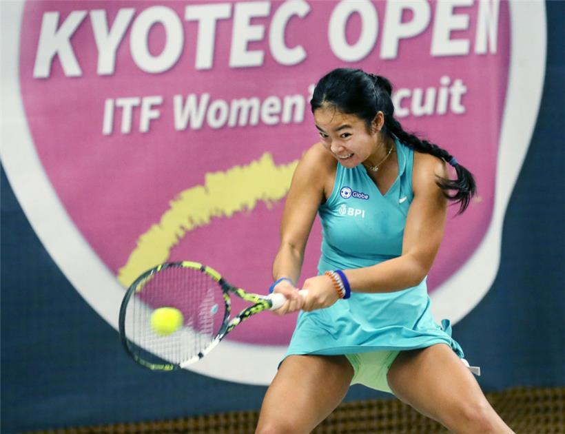 Alexandra Eala konnte ihre Gegnerin im Finale nur kurz ins Wanken bringen
