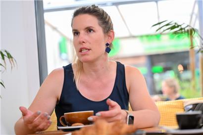 Alexandra Schoos, ADR-Parteipräsidentin
