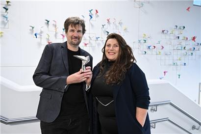 Alice und David Bertizzolo präsentierten ihr Werk „Arborescence(s)“
