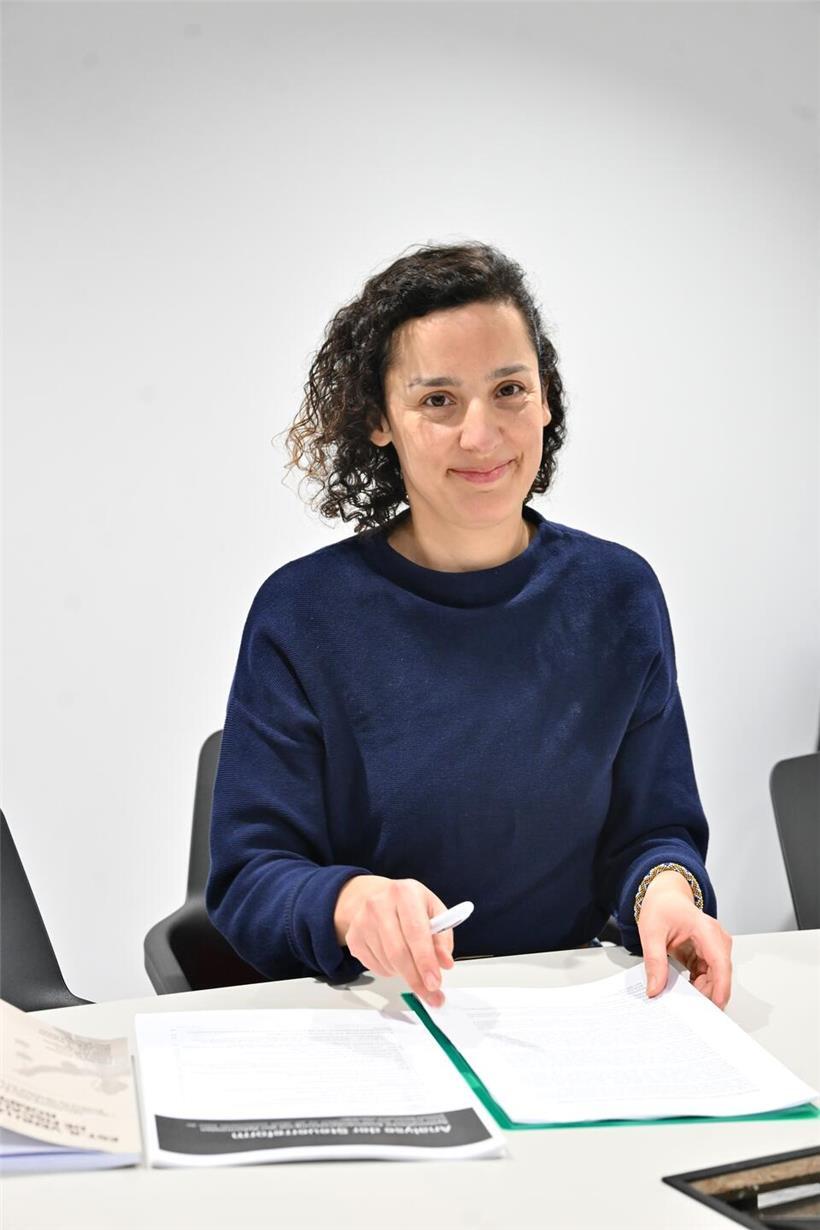 Aline Schaltz, selbstständige Unternehmerin und Mutter, sitzt für die Grünen im Gemeinderat von Walfer.