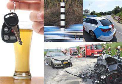 Alkohol, Tempo, Smartphone am Steuer, aggressive Fahrweise: Die ACL-Studie untersucht das Verhalten der Verkehrsteilnehmer
