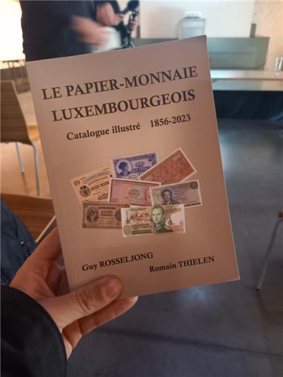 Alle Geldscheine, die in Luxemburg gedruckt wurden, sind auch im Katalog aufgelistet

