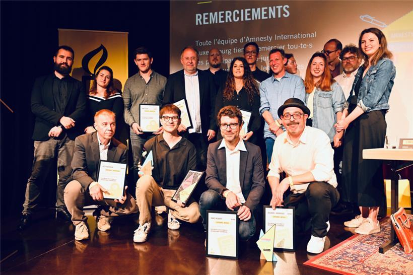 Alle Gewinner und Nominierten beim diesjährigen Amnesty-Mediepräis
