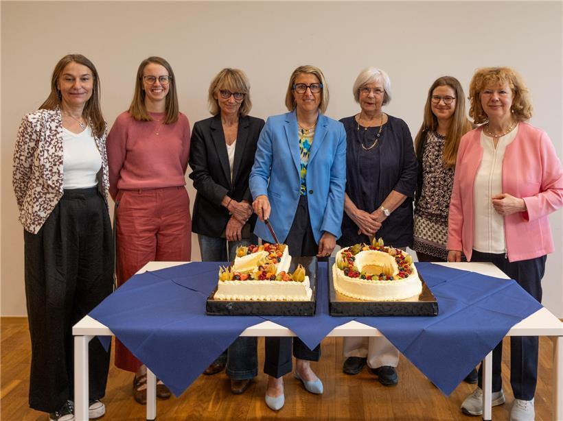 Frauen im Gespräch beim Dienst LOG-in, der jährlich über 200 Frauen mit Beratung und Unterstützung begleitet