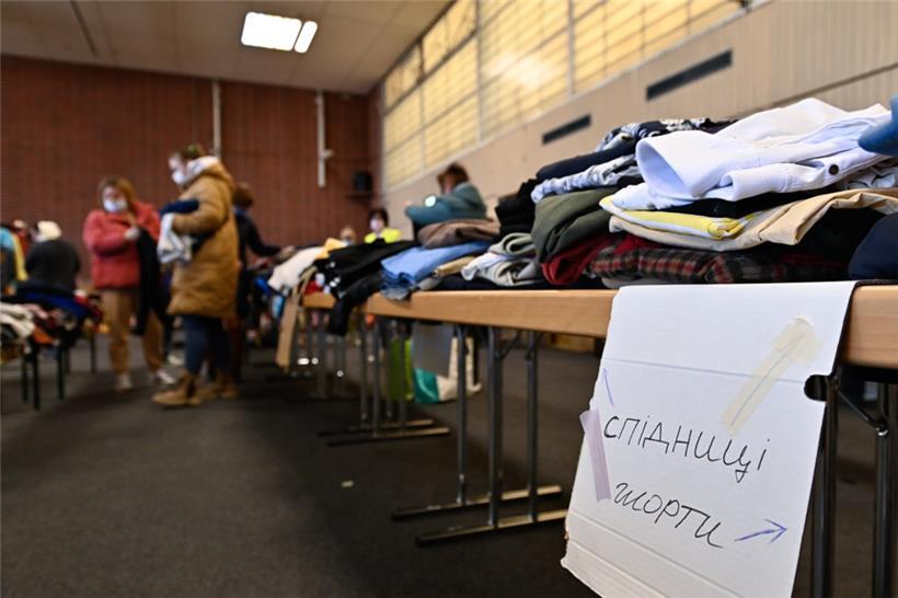 Alle Sachen wurden gespendet und können kostenlos mitgenommen werden