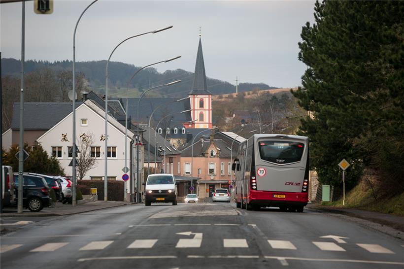 Allein die Ortschaft Junglinster für sich genommen ist von 2.264 Einwohnern im J...