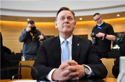 Aller guten Dinge: Auch für Bodo Ramelow (Die Linke) waren es drei
