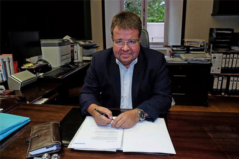 Alles andere als glücklich: Erpeldingens Bürgermeister Claude Gleis
