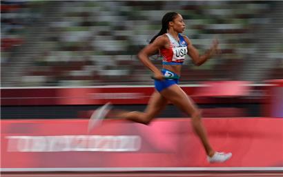 Allyson Felix ist auch nach ihrer aktiven Karriere eine wichtige weibliche Stimme im Spitzensport
