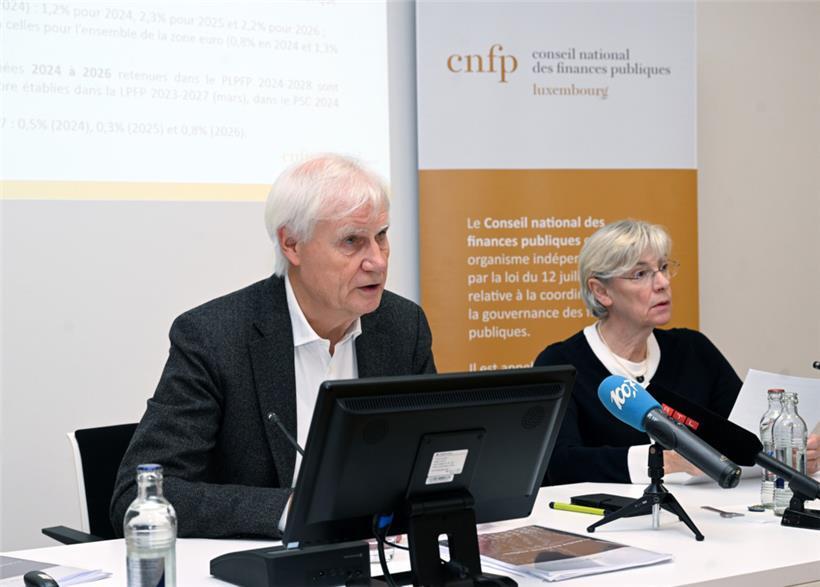 Als Präsident des CNFP prüft der einstige Mitarbeiter im Finanzministerium und langjährige Geschäftsführer des Satellitenbetreibers SES, Romain Bausch, heute die nationalen Staatsfinanzen auf ihre Nachhaltigkeit
