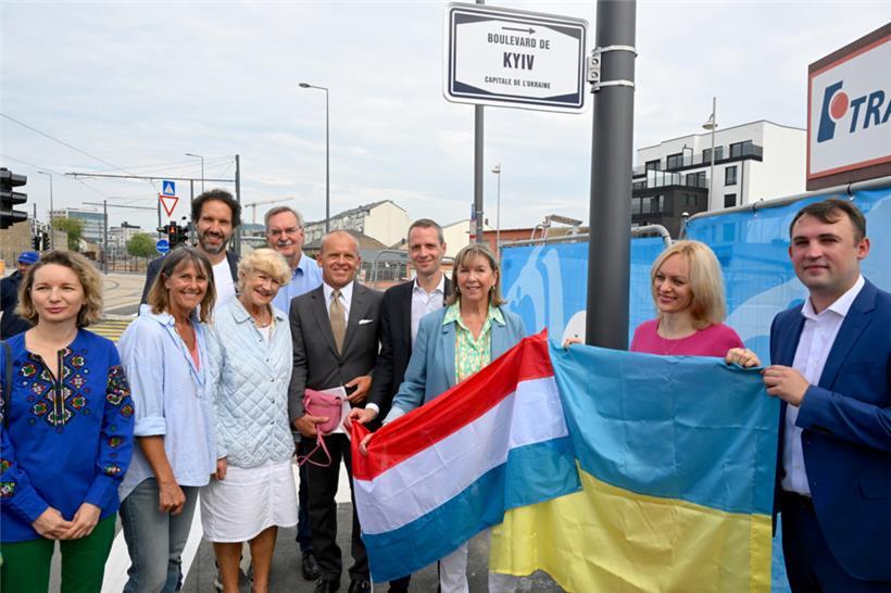 Als Zeichen der Solidarität trägt die N3 nun den Namen der ukrainischen Hauptsta...