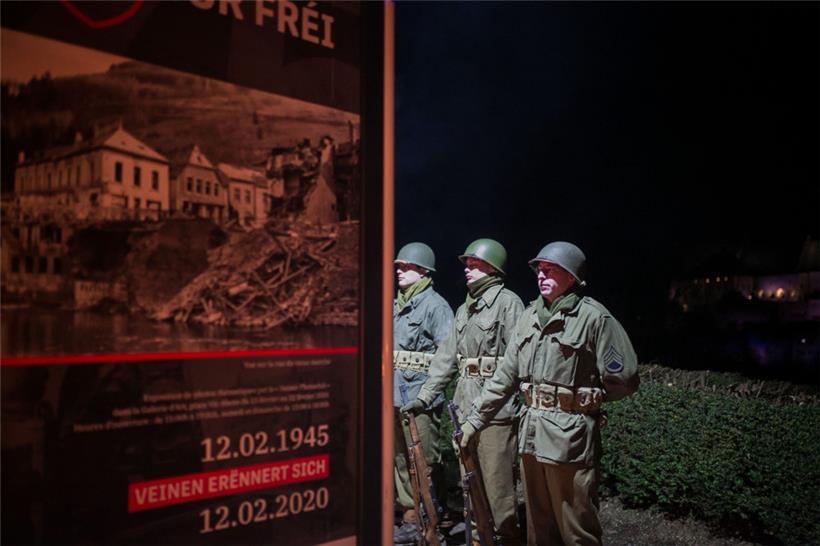 Am 12. Februar 1945 befreiten die Alliierten Vianden von der Nazi-Herrschaft
