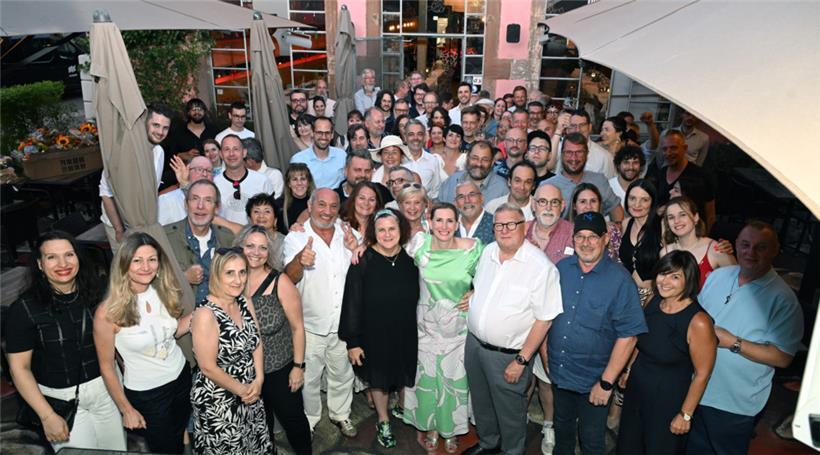 Am 4. Juli feierte die Belegschaft von Editpress im Restaurant K116 in der Escher Kufa

