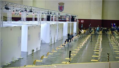 Am 8. März öffnet das Impfzentrum in der Victor-Hugo-Halle wieder
