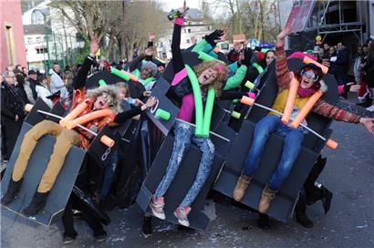 Am 8. Mai ziehen die Narren wieder durch die Straßen von Diekirch
