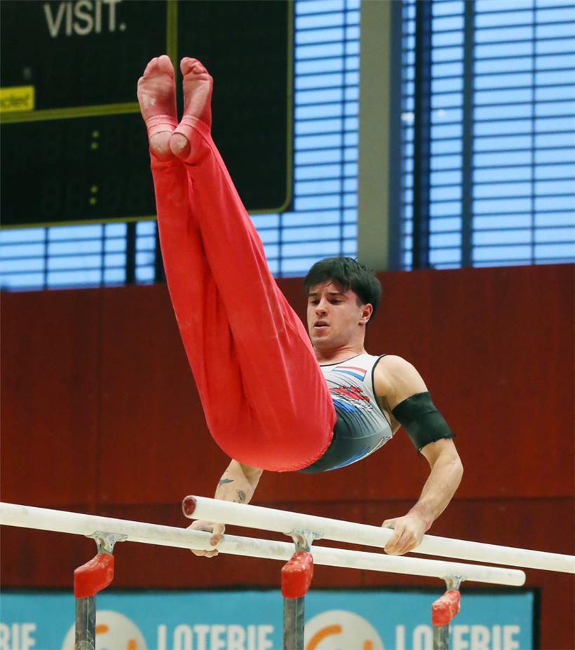 Am Barren holte Brandenburger im Finale den vierten Rang
