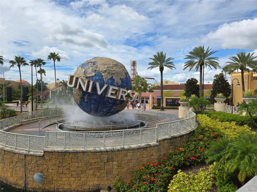 Am Dienstag herrschen in Orlando noch Sonnenschein und Gelassenheit
