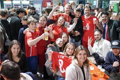Am Ende des Turniers herrschte bei allen Beteiligten gute Stimmung
