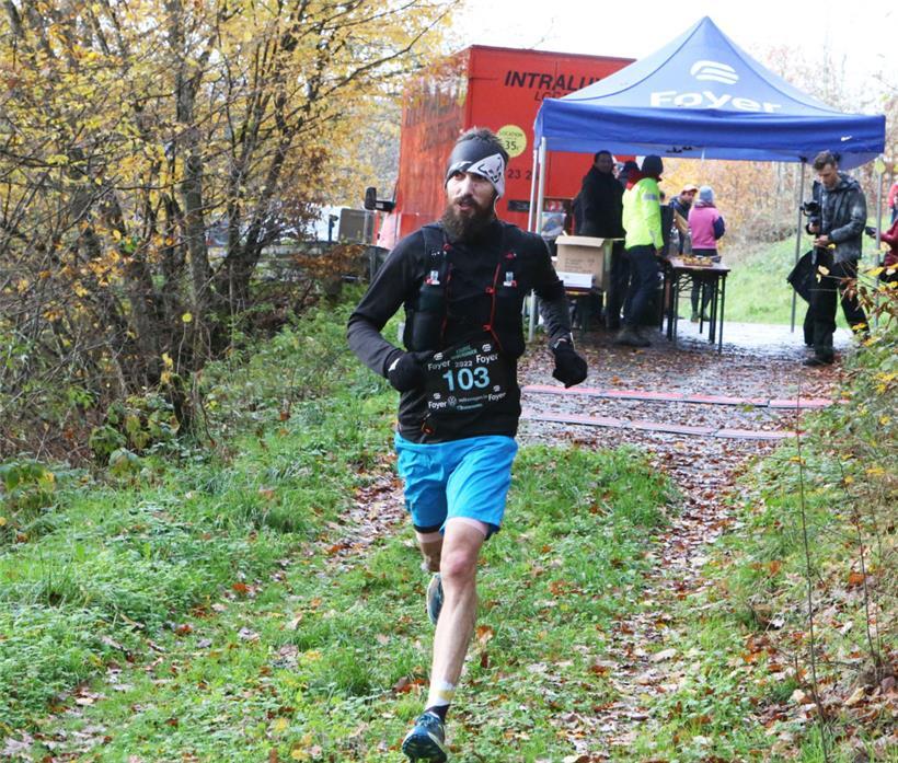 Am Ende durfte sich der Deutsche Frank Merrbach über den Sieg freuen, er lief na...