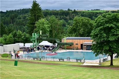 Am Freitag kam es im Viandener Freibad zu einem dramatischen Vorfall

