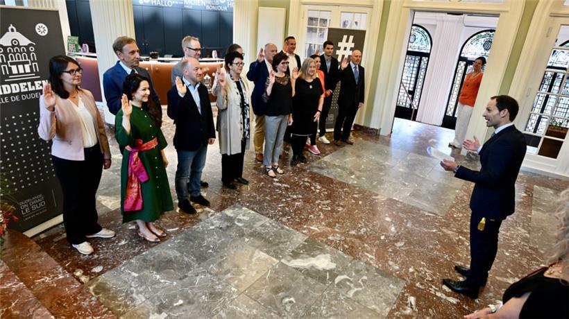 Am Freitag wurde der neue Gemeinderat offiziell vereidigt
