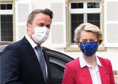 Am Freitag zu Besuch: Ursula von der Leyen verkündet die frohe Kunde höchstpersönlich 
