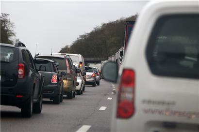 Am Montag geht es auf der A1 etwas langsamer voran
