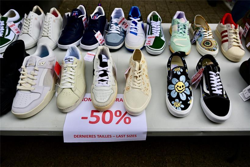 Am Montag konnte man Schnäppchen ergattern – wenn die Größe stimmte