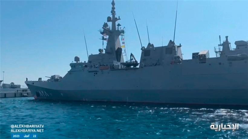 Am Samstag kam ein saudisches Schiff zum Rettungseinsatz
