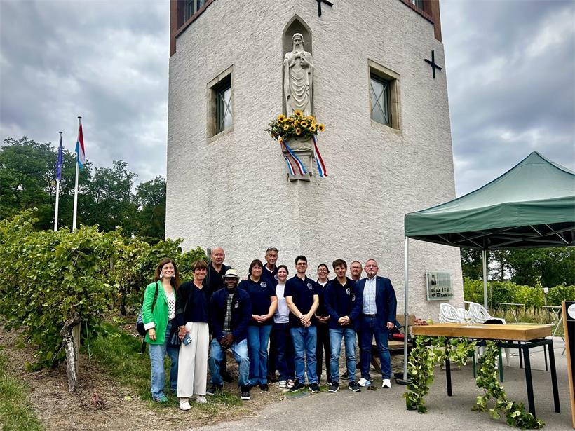 Am Sonntagmorgen auf dem Markusberg beim Markushäuschen