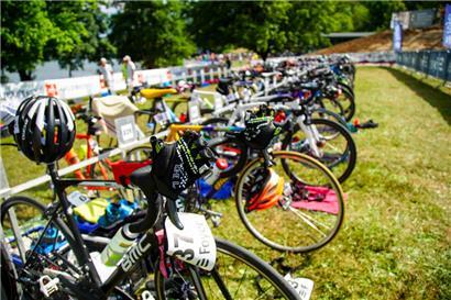 Am Wochenende wird der Echternacher See wieder ganz im Zeichen des Triathlon stehen

