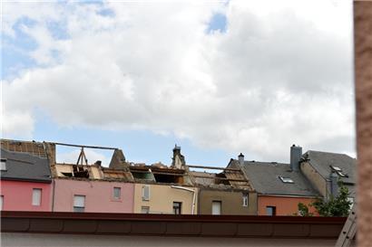 Am frühen Abend des 9. August wütete ein Tornado im Luxemburger Süden
