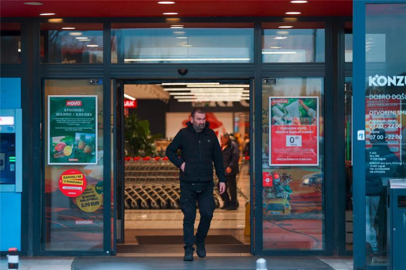 Am vergangenen Freitag wurden in Kroatien die Supermärkte weitgehend boykottiert
