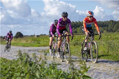 Am vergangenen Mittwoch stand für Christine Majerus und ihre Teamkolleginnen die Streckenbesichtigung an
