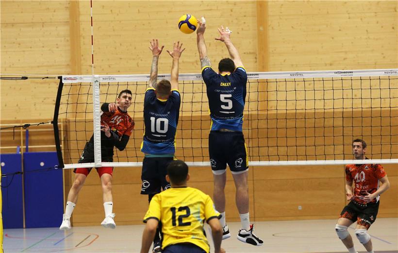 Am vergangenen Wochenende konnte sich Lorentzweiler mit 3:2 gegen Fentingen durchsetzen und sich damit einen Vorteil verschaffen
