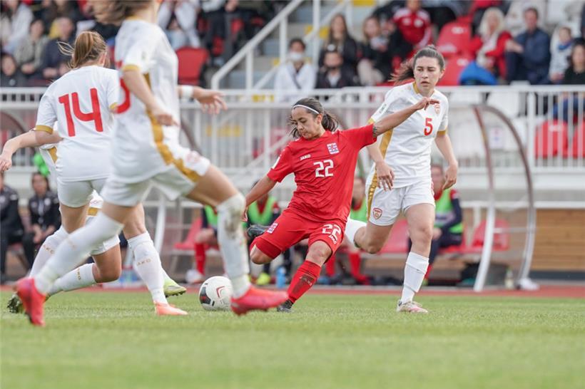 Amy Thompson soll im Angriff für Furore sorgen
