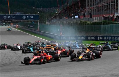 An den rund 256.000 Tonnen CO2, die die Formel 1 2019 bei 21 Rennen ausstieß, machten die Rennwagen nur einen Anteil von 0,7 Prozent aus
