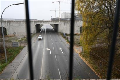 An der Anschlussstelle wird fleißig umgestaltet
