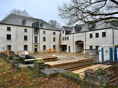 „An der Millen“ während der Renovierungsarbeiten des Teilbebauungsplans (PAP) für ein neues Wohnviertel